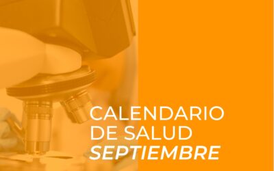 Calendario de Salud SEPTIEMBRE 2023