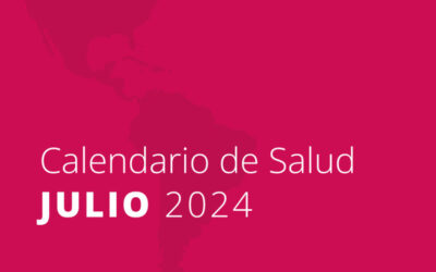 Calendario de Salud Julio 2024