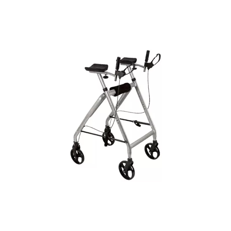 ANDADOR 4 RUEDAS Y APOYO ANTEBRAQUIAL